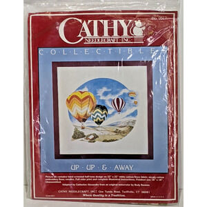 Cathy NeedleCraft Kit Collectibles UP UP & AWAY #0517 Sealed